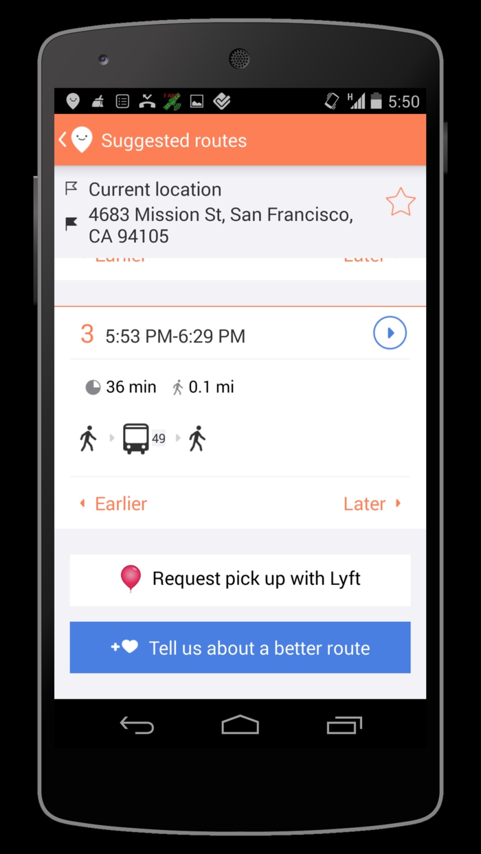 moovit appli mobile pour planifier votre itinéraire en transports en commun