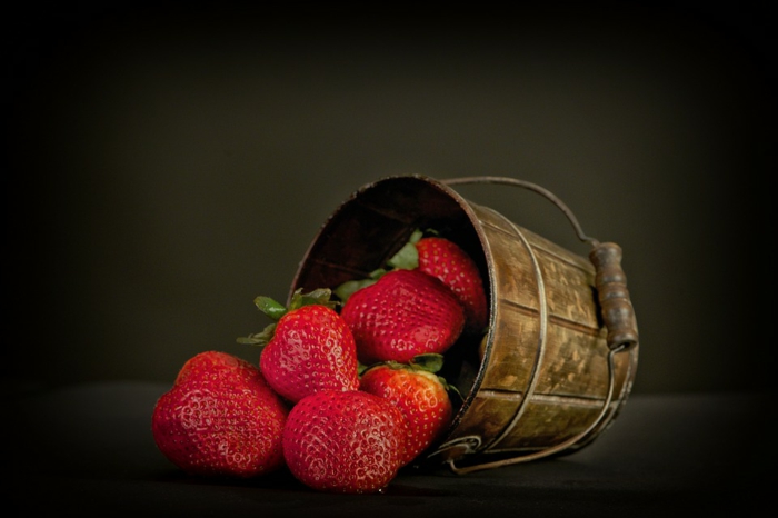 fraises couper les fruits ustensile de cuisine