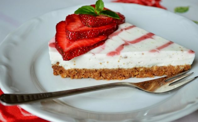 gâteau aux fraises