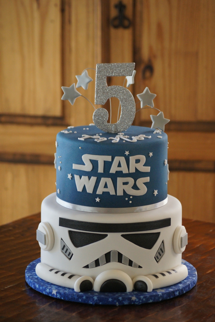 gâteau d'anniversaire star wars