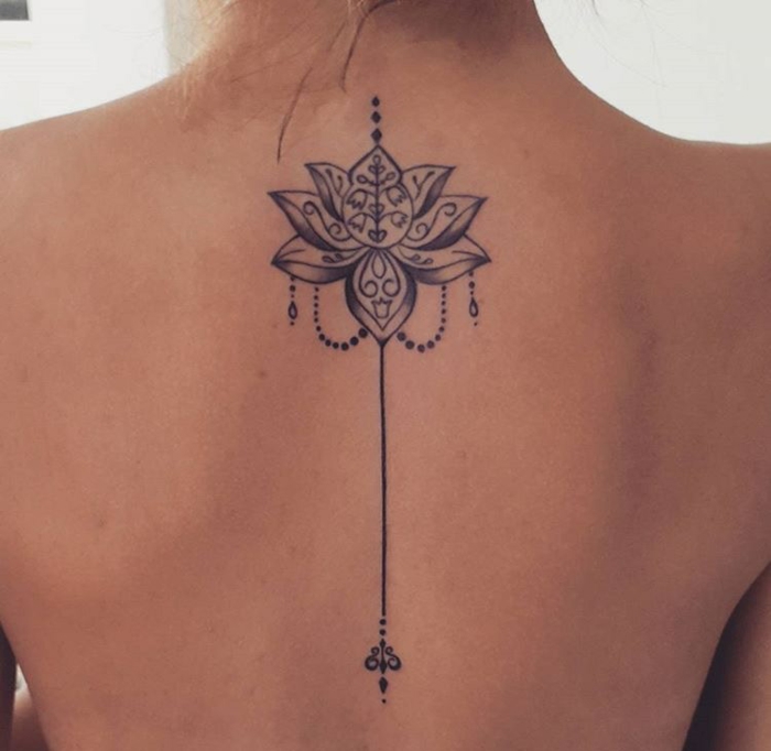 lotus tatouage mandala