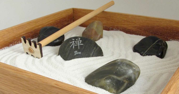 jardin zen miniature pour votre intérieur