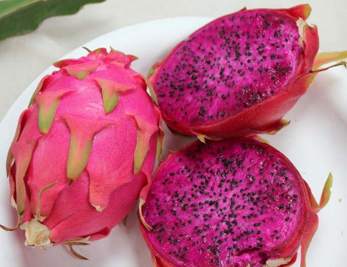 fruit de dragon pitaya fruit exotique