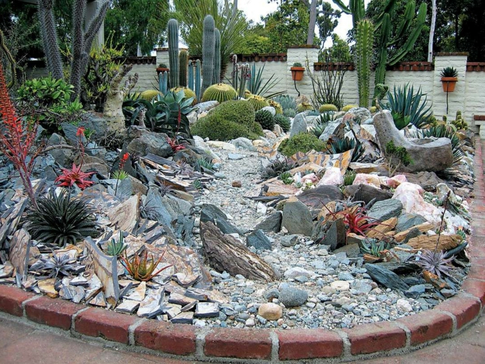 jardin rocaille moderne