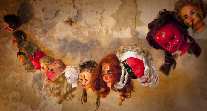 halloween décoration poupées
