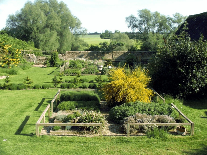 jardin médiéval plantes médicinales