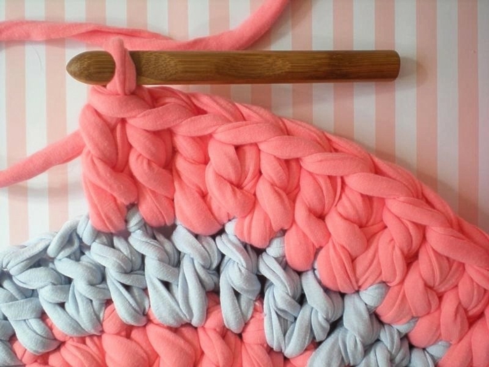 arm knitting avec aiguille