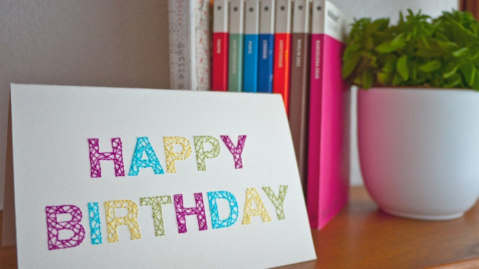 Faire Une Carte D Anniversaire Personnalisee