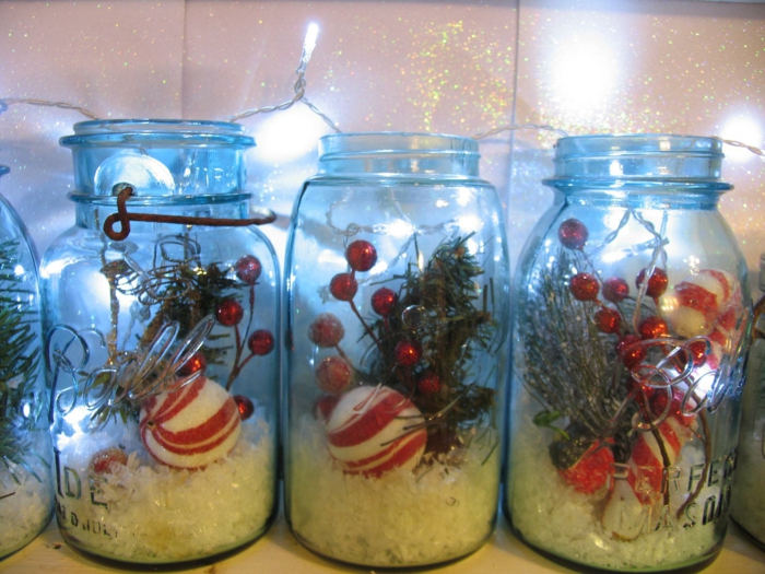 mason jars bocaux décoration