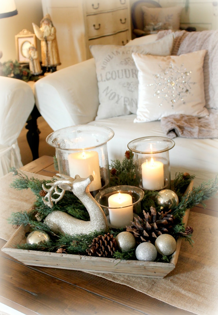 bougies pour votre décoration de Noël