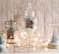 Boule à neige de Noël : idées DIY pour une décoration de Noël magique (3)