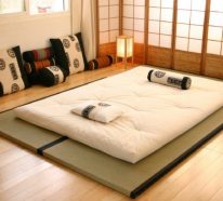 Lit futon – pour une chambre à coucher de style japonais (1)