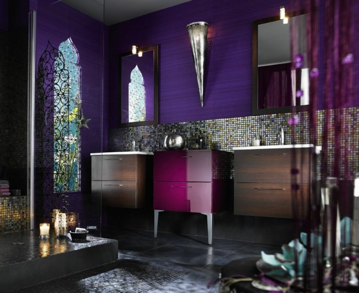 design intérieur en ultra violet