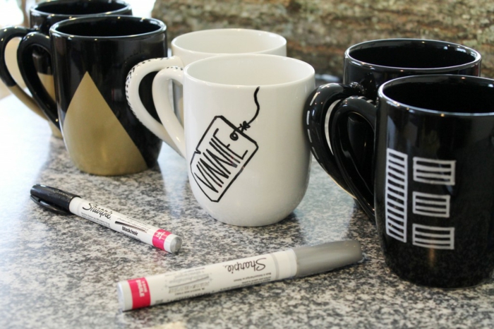 dessins sur tasse à café mug personnalisé
