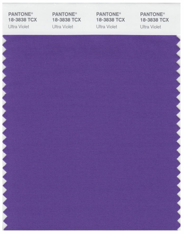 ultra violet couleur de l'année