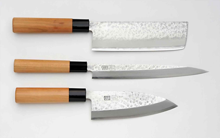 couteau japonais de chefs cuisiniers