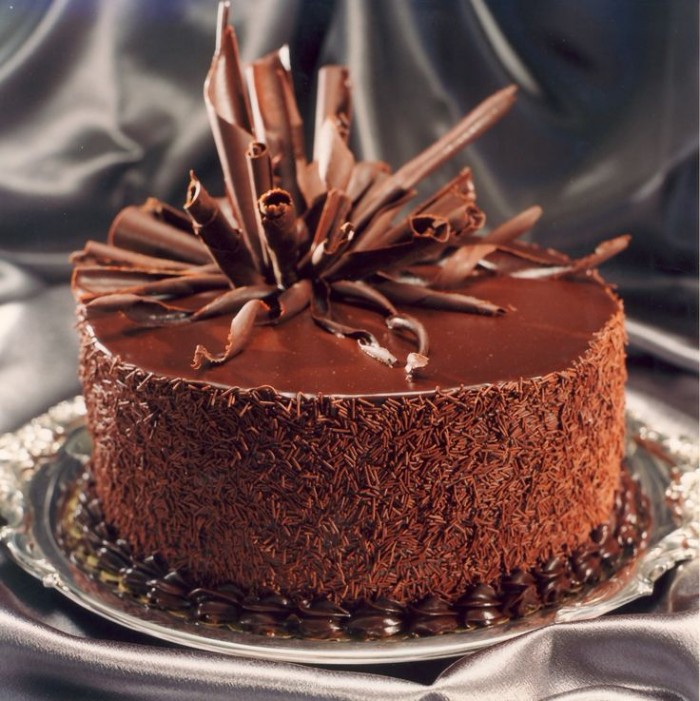 idée décoration gâteau en utilisant du chocolat
