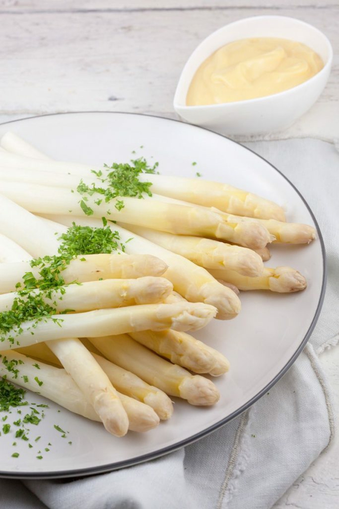 cuisson asperges blanches proposition