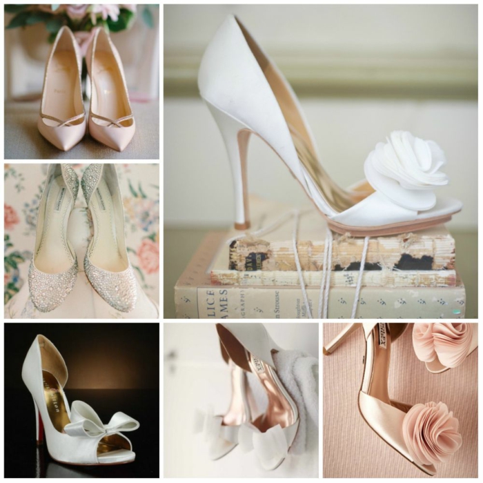 idée chaussures mariage femme