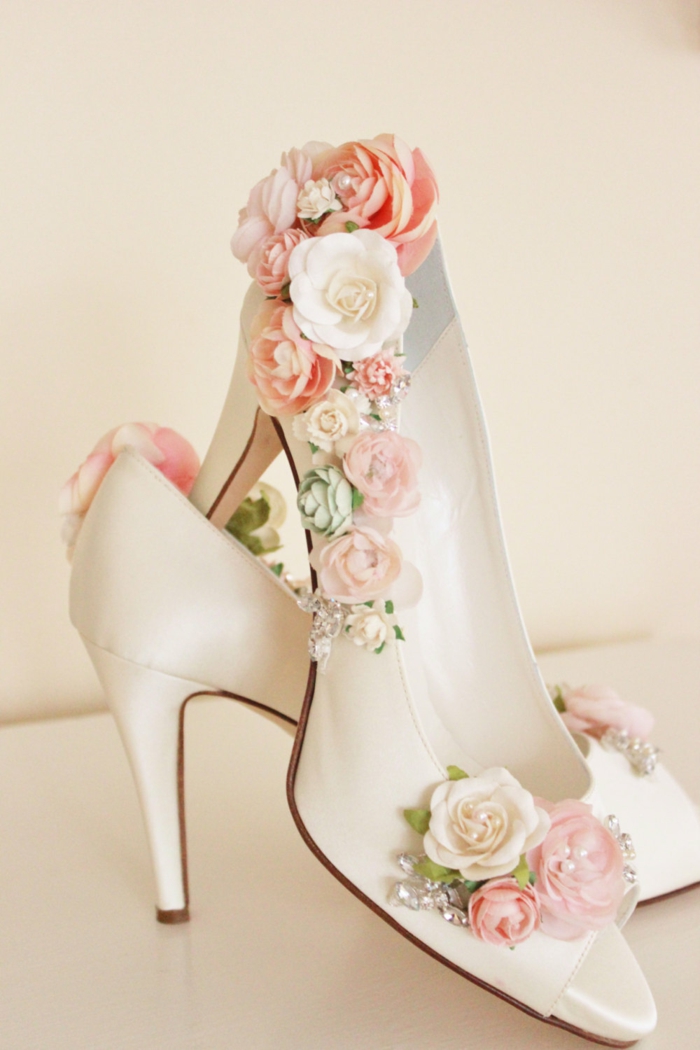 idée inspirante chaussures mariage femme
