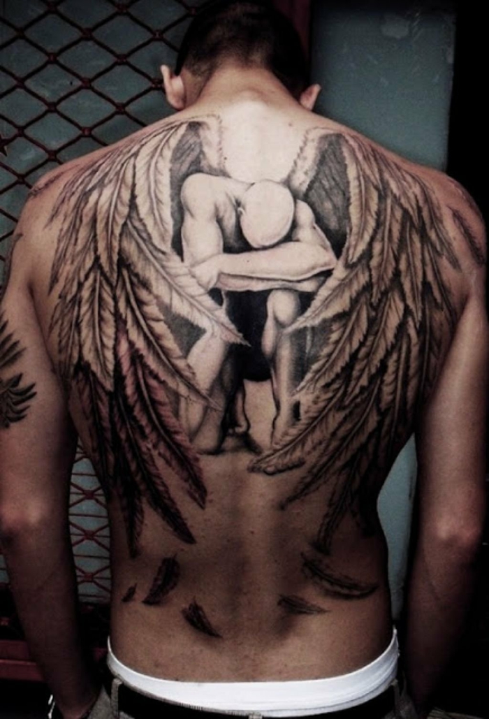 idées de tatouage ange