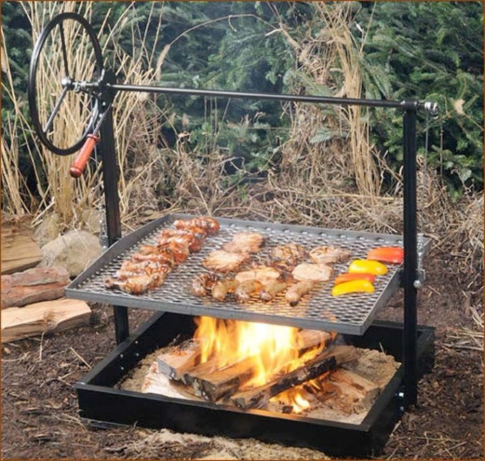 modèle diy de brasero barbecue