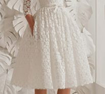 Robe de mariée courte : inspirations pour un look incroyable (4)