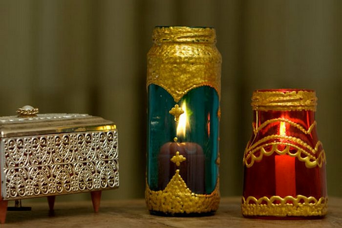 idée inspirante de lanterne jardin style marocain