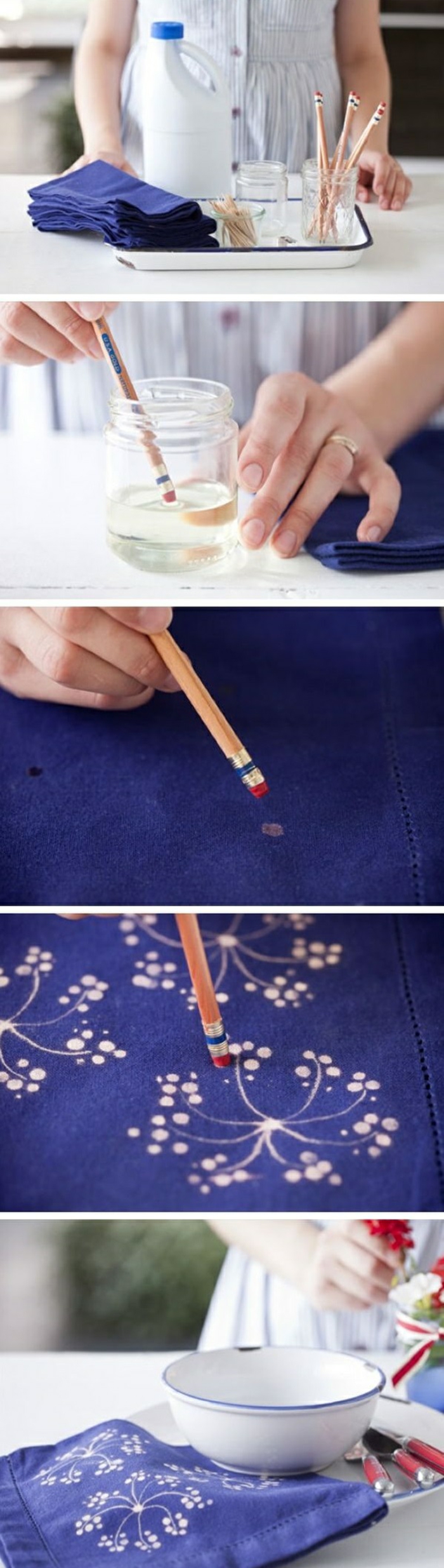 stylo à décorer eau de javel concentrée