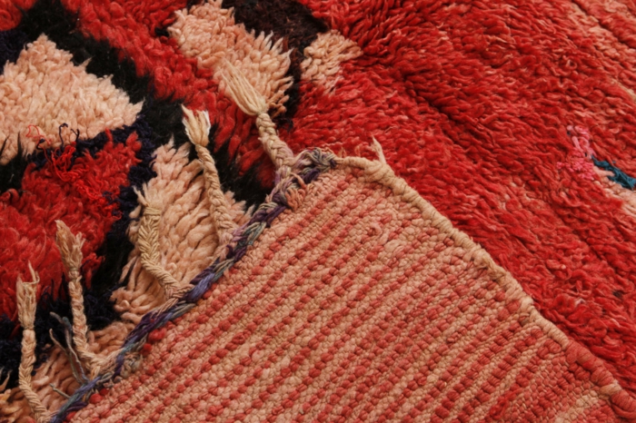 tapis berbère en couleurs vives