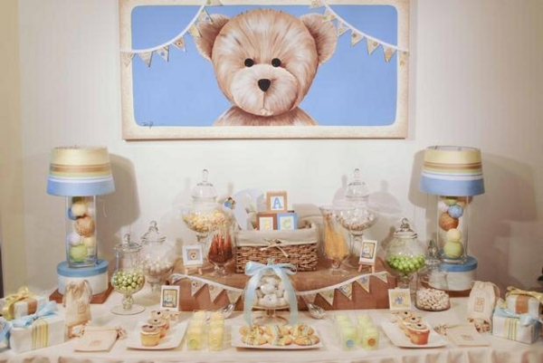 décoration baby shower thème petit ours
