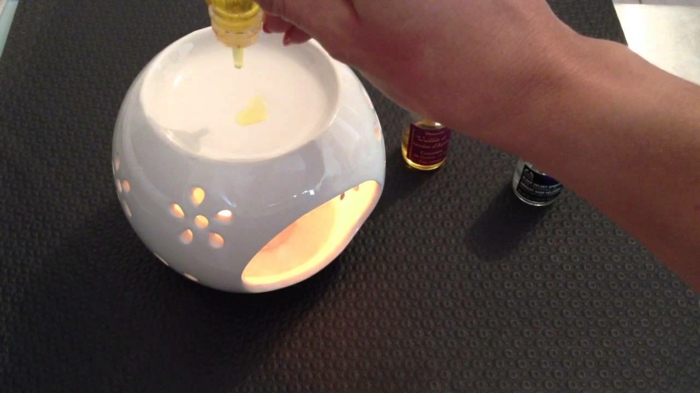 lampe à aromathérapie encens oliban