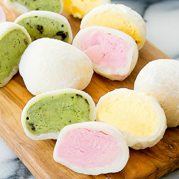 mochi japonais farce crème glacée