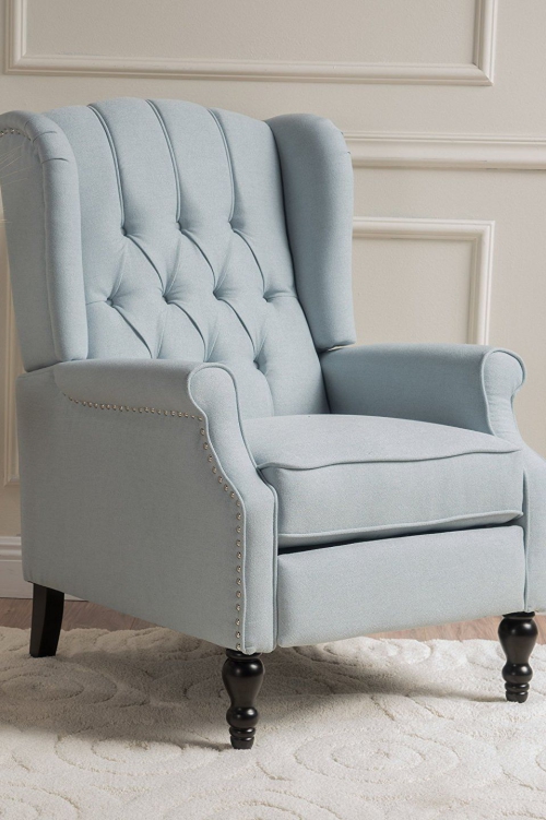 chaise cosy couleur gris pâle