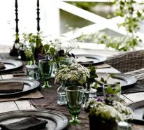 Comment décorer la table du jardin – inspiration d’ automne (1)