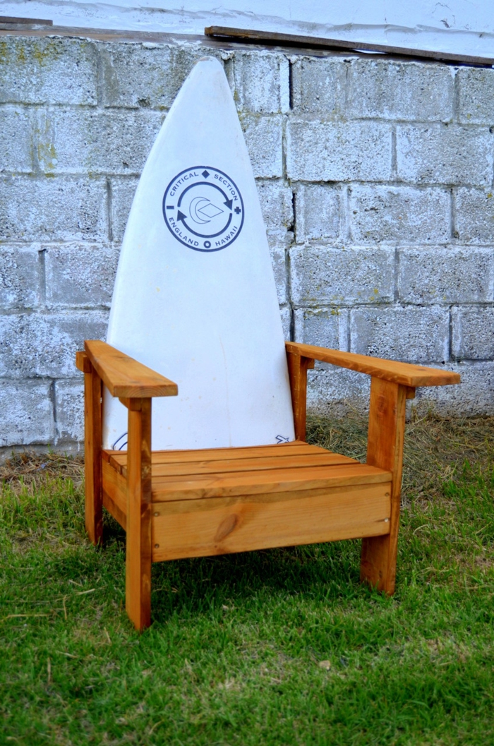 diy meuble de surf déco planche de surf