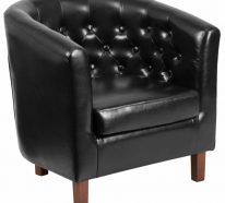 Fauteuil tonneau : le meuble sophistiqué pour votre intérieur (3)