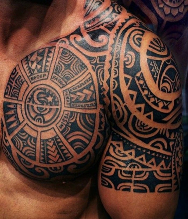 idée de tatouage maorie pour homme