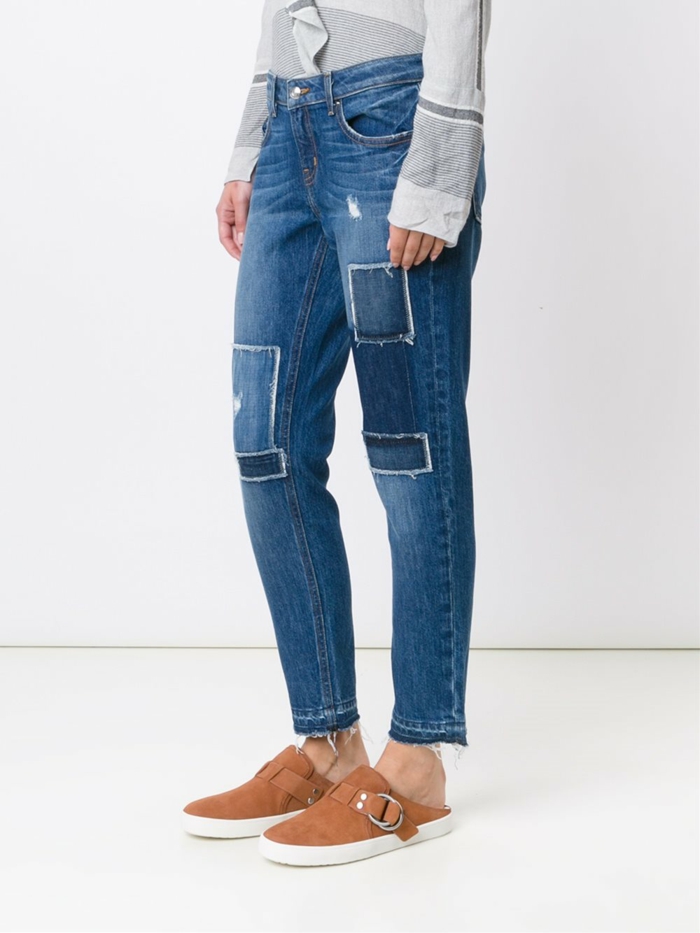 idées pour customiser un jean