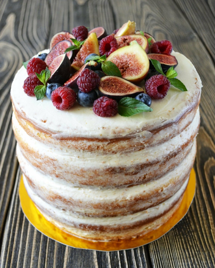 joli gâteau anniversaire tendance
