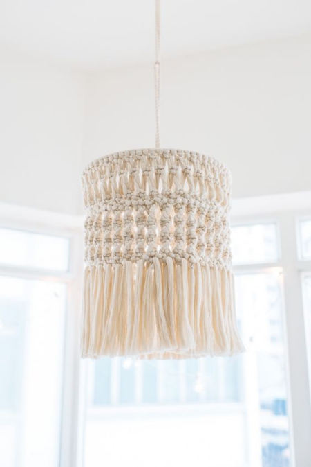 DIY chandelier jolie décoration