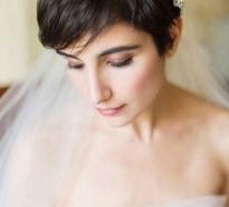 Coiffure mariage cheveux courts : sans extensions pour le mariage (1)