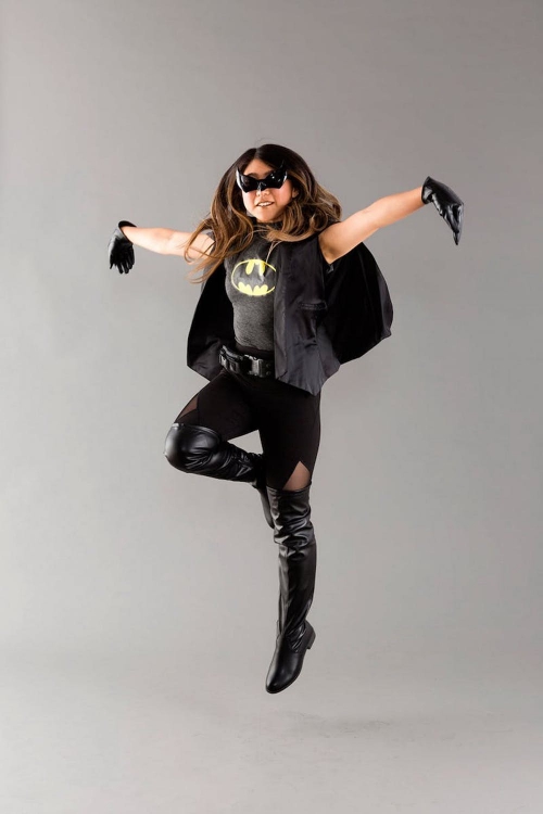 costume super héros pour Halloween femme Batman