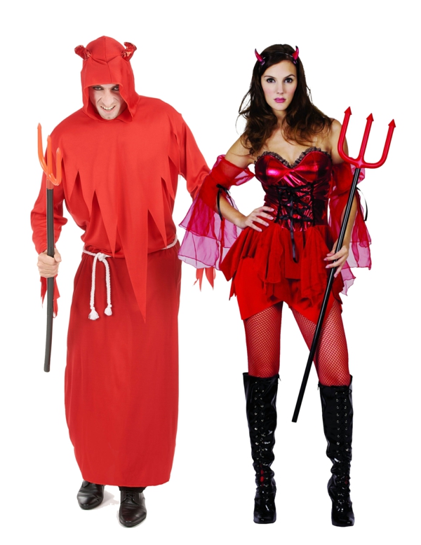 idée de déguisement couple halloween diables