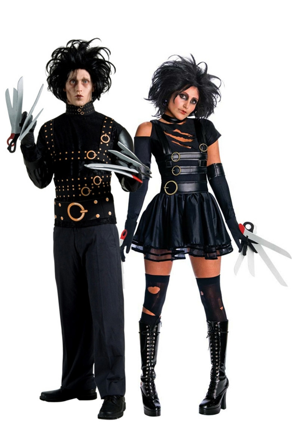 idée de déguisement couple halloween edward scissorhands
