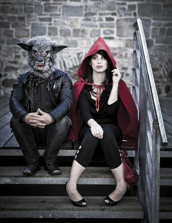 idée de déguisement couple halloween le petit chaperon rouge et le loup