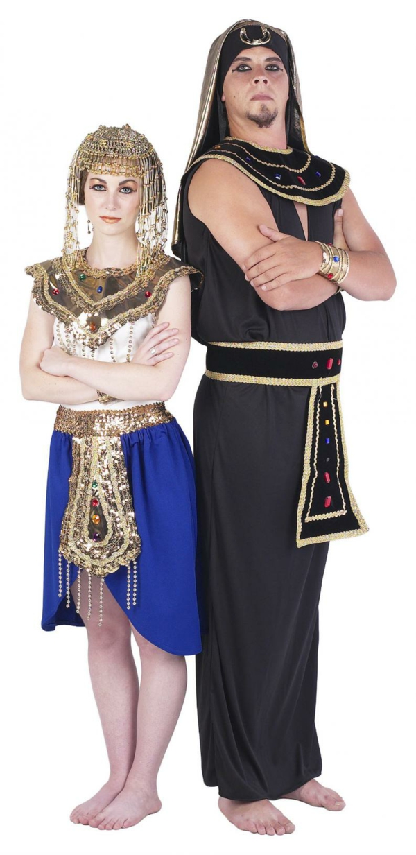 idée de déguisement couple halloween pharaons