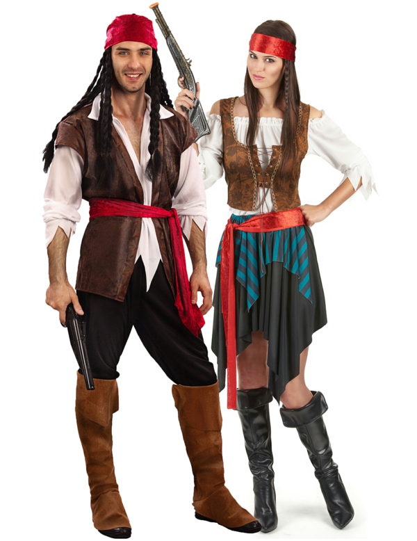 idée de déguisement couple halloween pirates