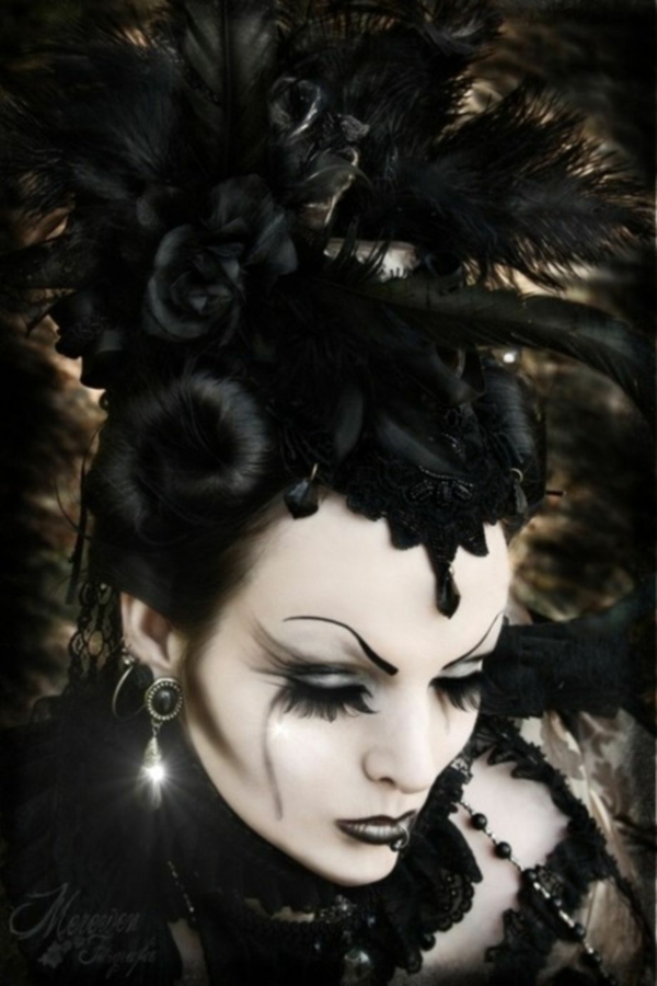 idée de maquillage pour halloween sorcière méchante