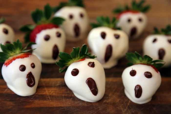 idée recette halloween avec des fraises